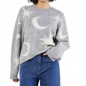 NEW APRICOT constellation sweater in grey